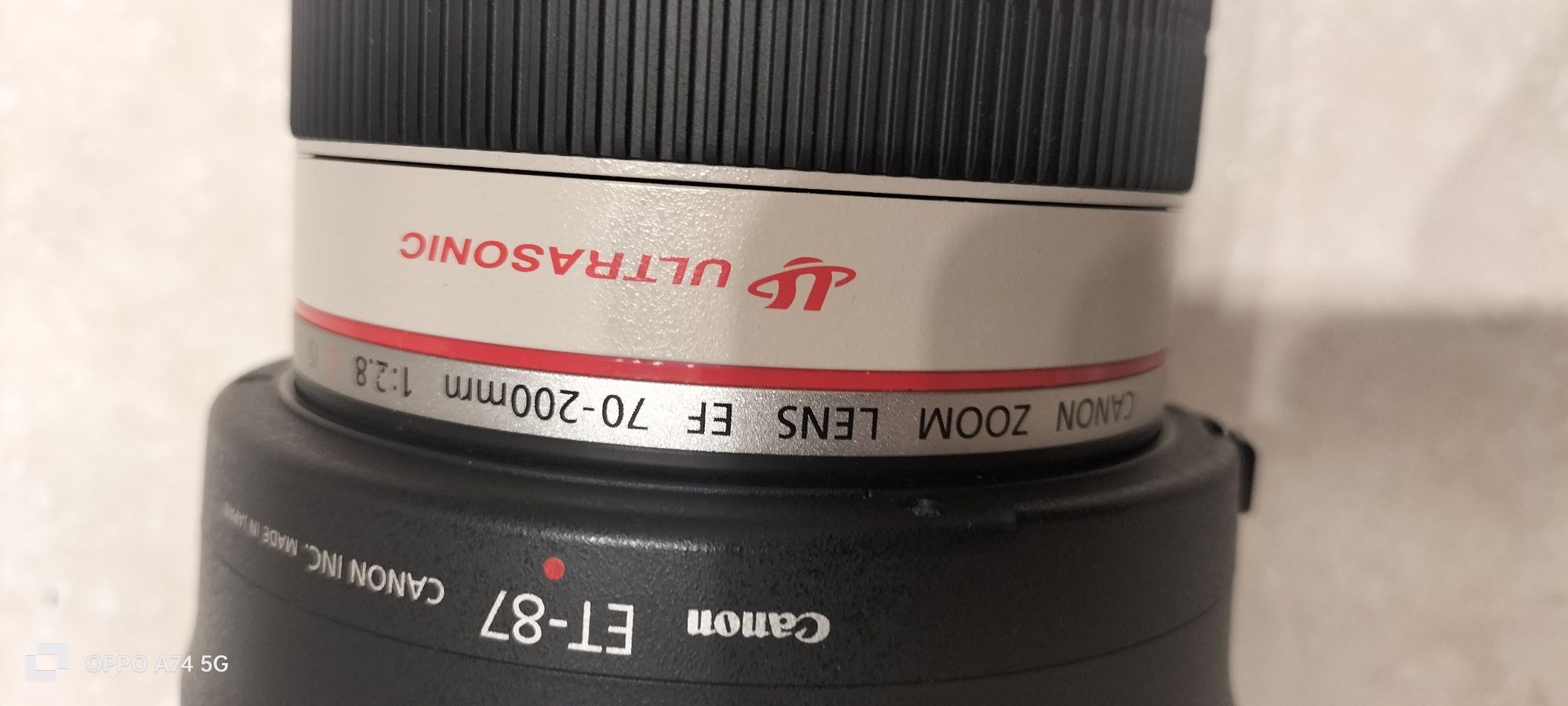 Canon 70-200mm USM II F2.8