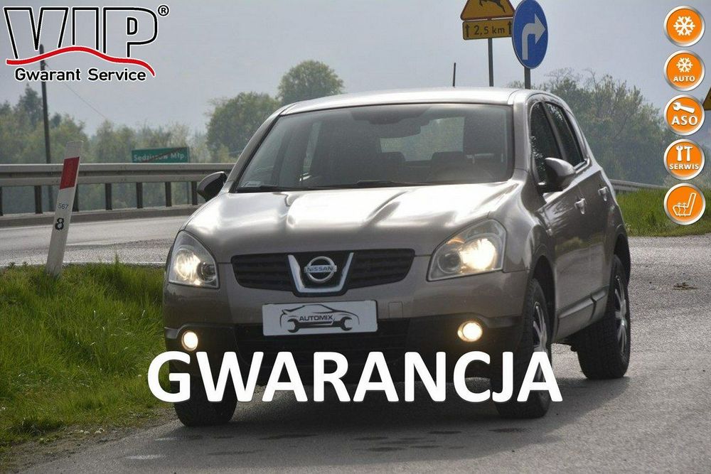 Nissan Qashqai 2.0 Benzyna 4x4 podgrzewane fotele gwarancja przebiegu climatronic