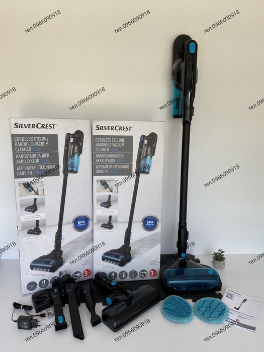 НІМЕЧЧИНА акумуляторний пилосос, бездротовий, вологе і сухе SILVERCRES