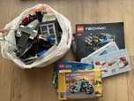 Lego klocki, oryginalne elementy mix ok. 4 kg + instrukcje