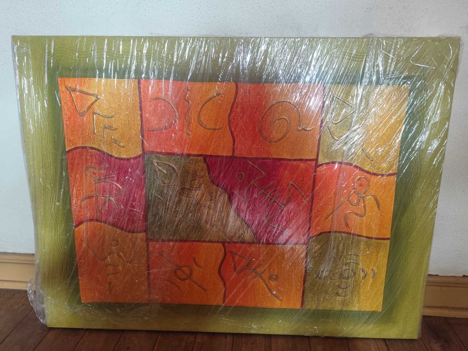 Quadro decorativo 99 cm x 76 cm em muito bom estado