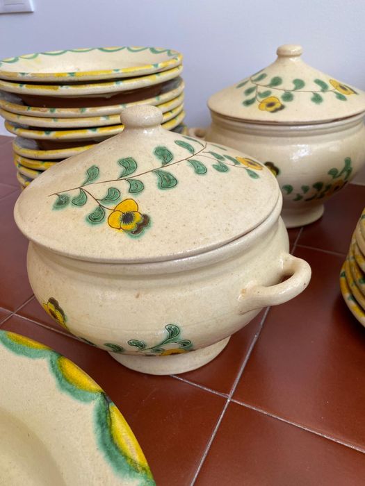 Serviço de Jantar em Barro