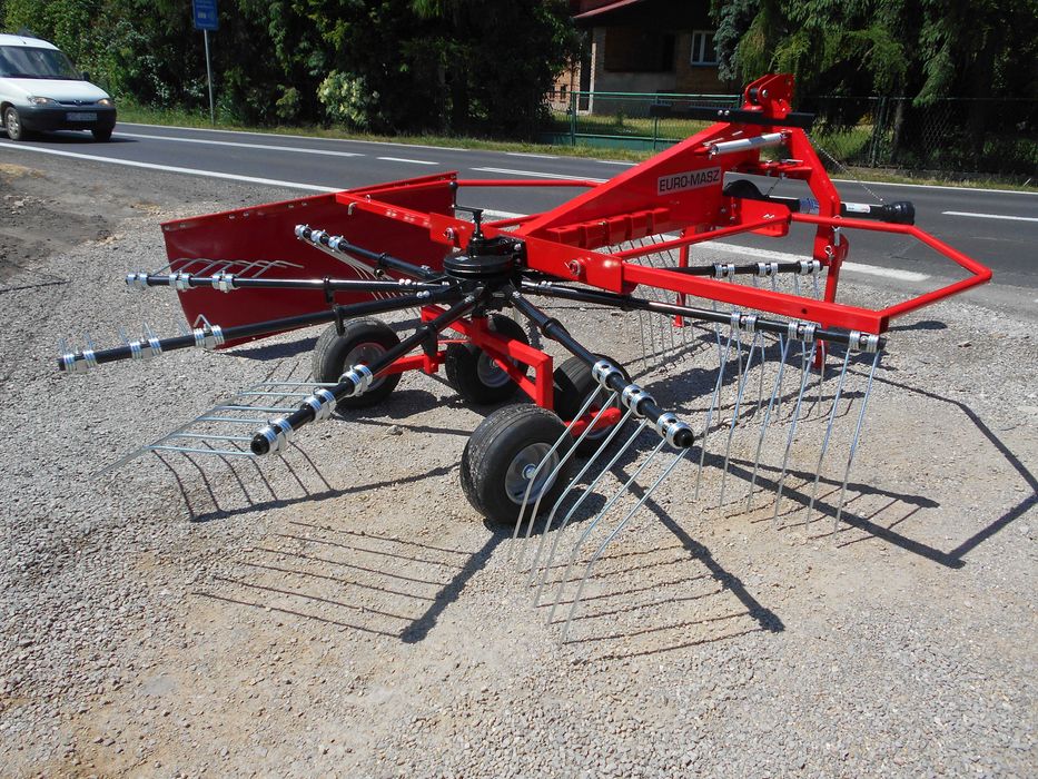 zgrabiarka 3,5m karuzelowa *tandem *wom GRATIS *duże koła WZMOCNIONA !