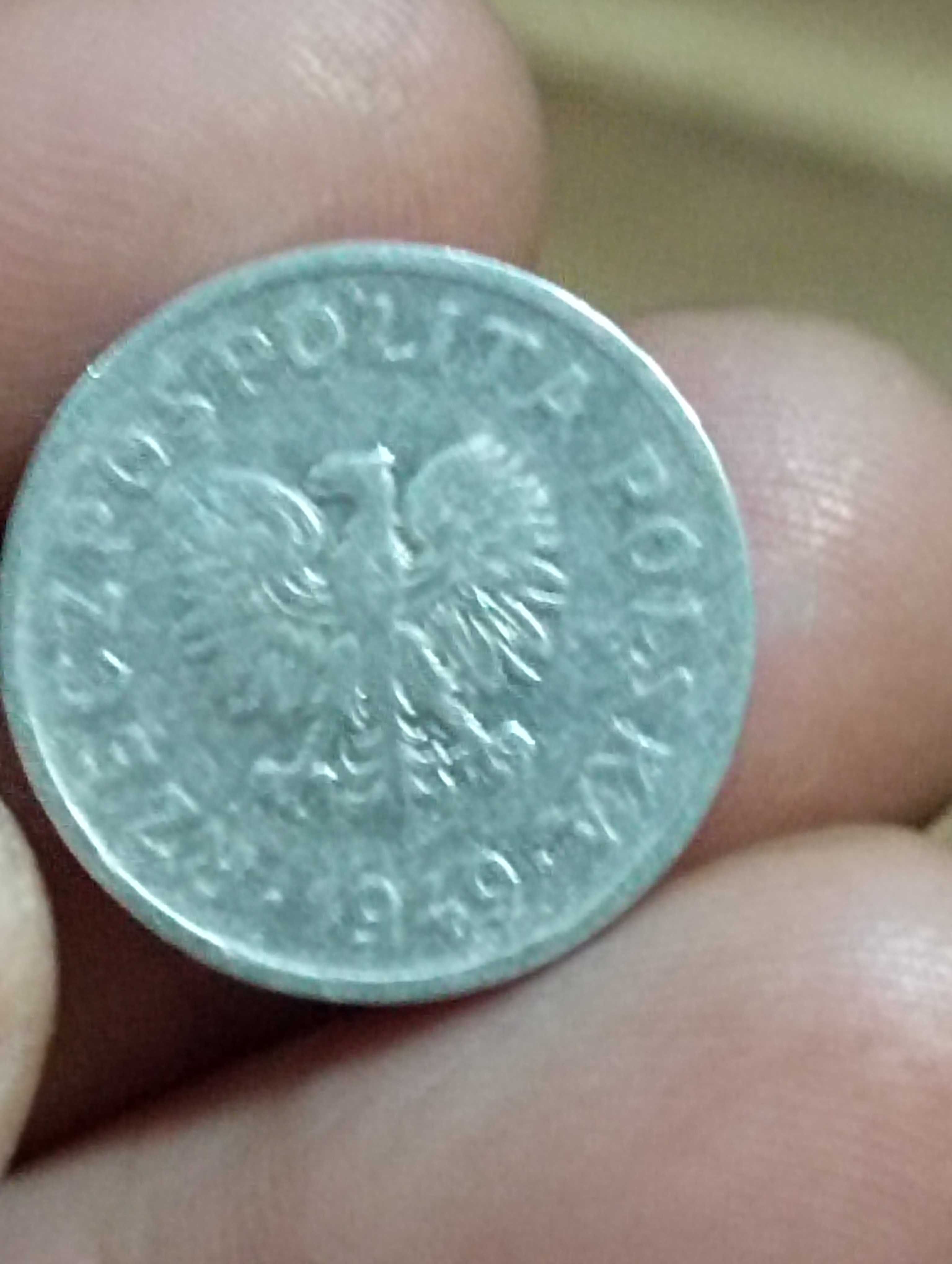 Sprzedam monetę czwarta 20 gr 1949 r bzm