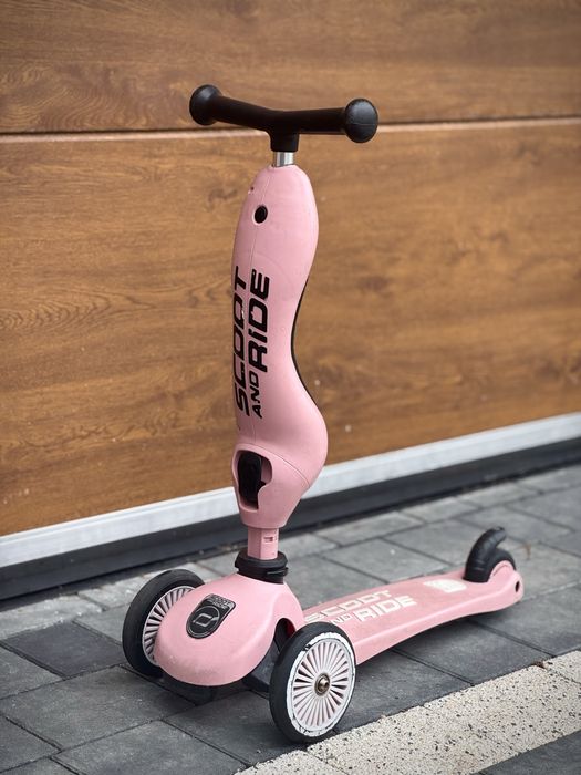 Hulajniga Scoot and Ride różowa