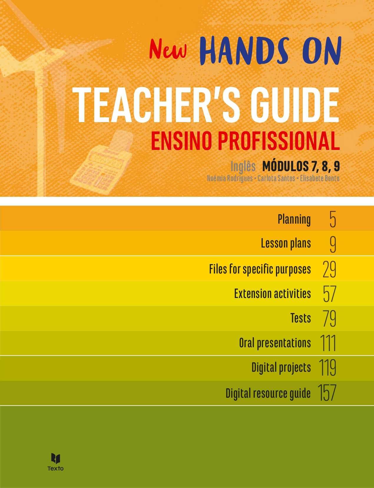 New Hands On 3 - Teacher's Book