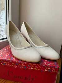 Білі весільні туфлі Camidy (37 розмір)
