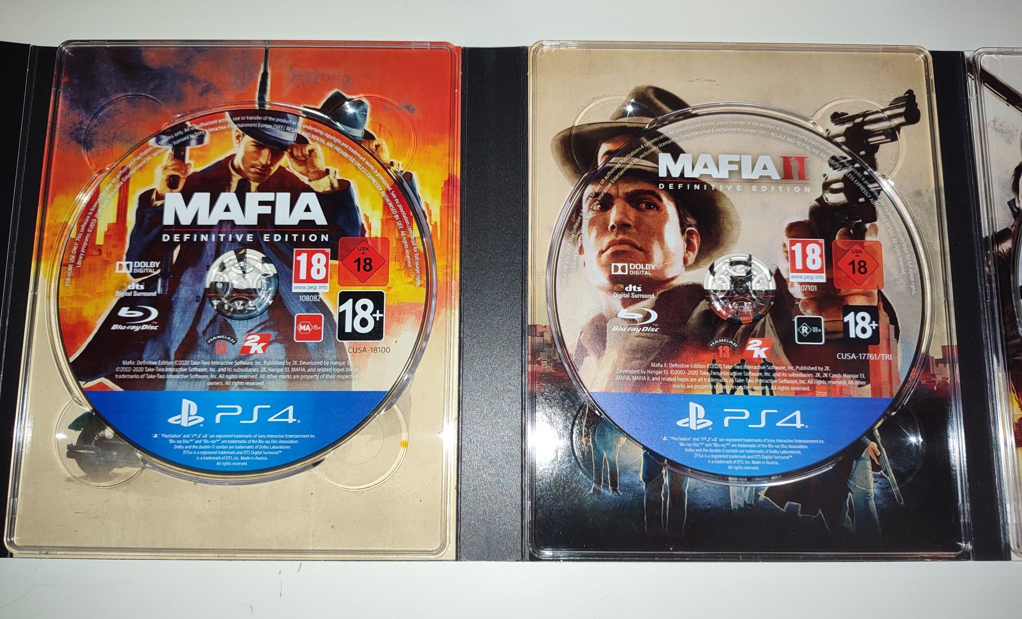 Gra Ps4 Mafia Trilogy PL Trylogia gry PlayStation 4 UFC Sniper UFC GTA