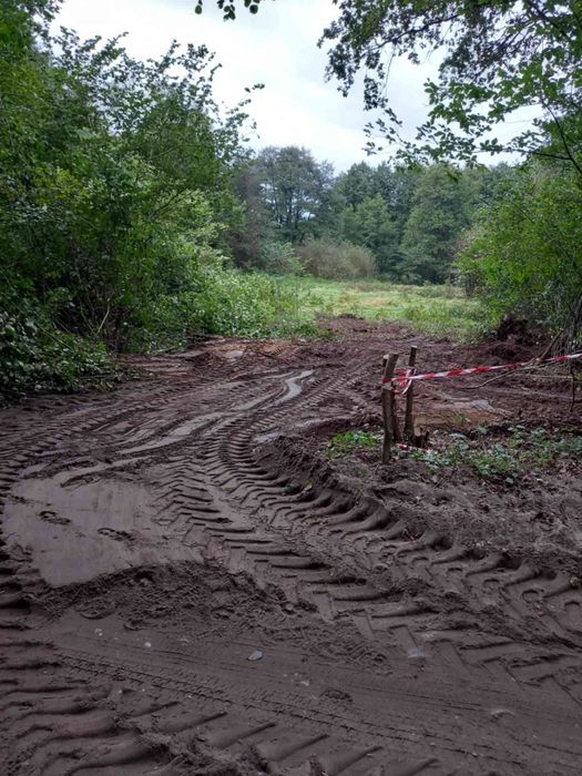 Dwie  Działki  OKAZJA 58zl m2 3700 m2  kazda  w  Krepie  SŁUPSKIEJ