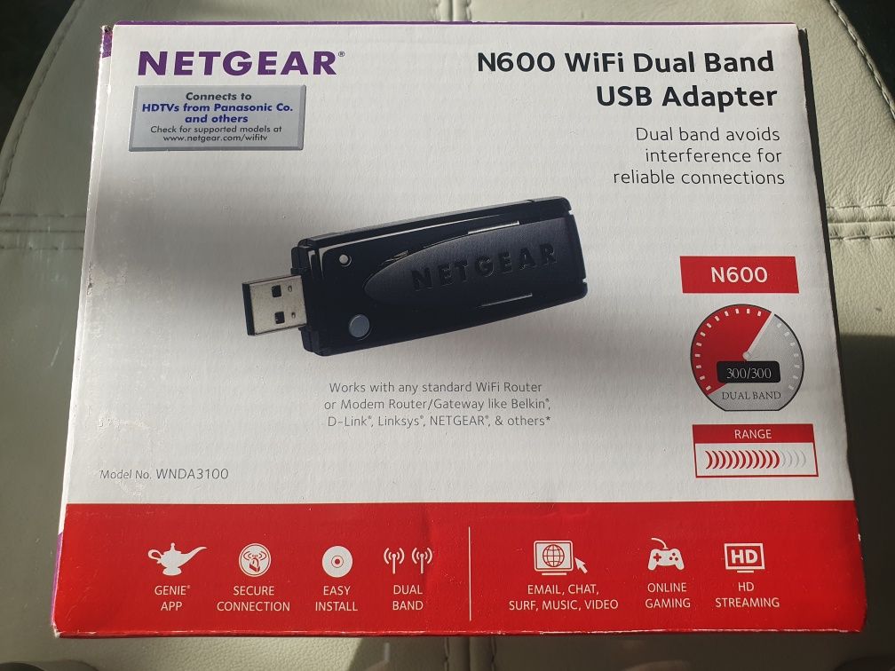 Adapter WiFi - USB - Netgear N600
