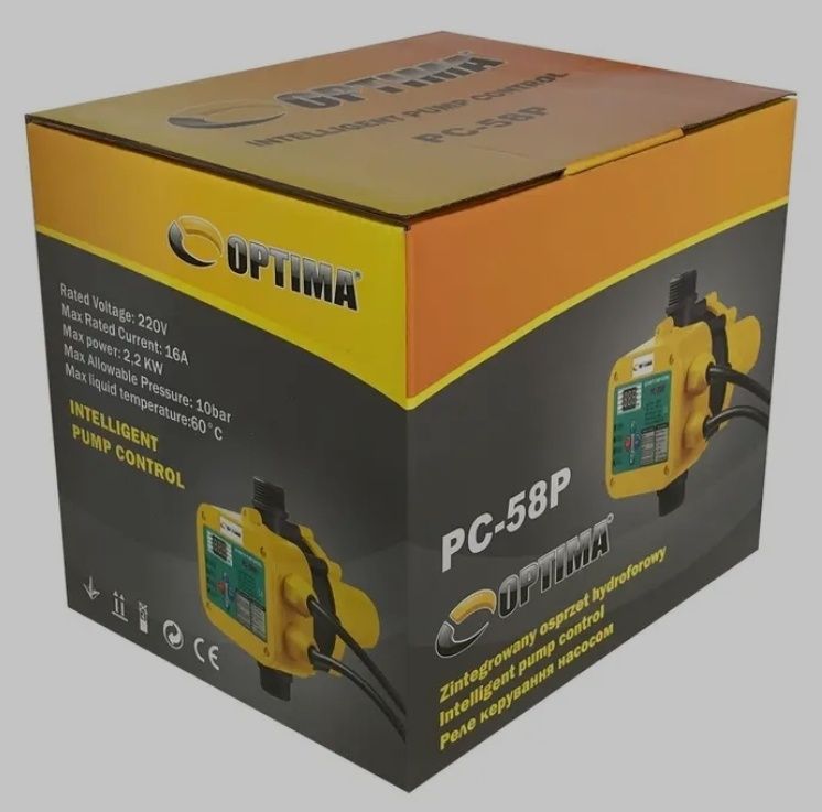 Защита сухого хода Optima PC58 P 2.2 кВт