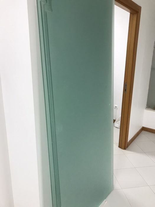 Portas de vidro temperado. 2 Portas