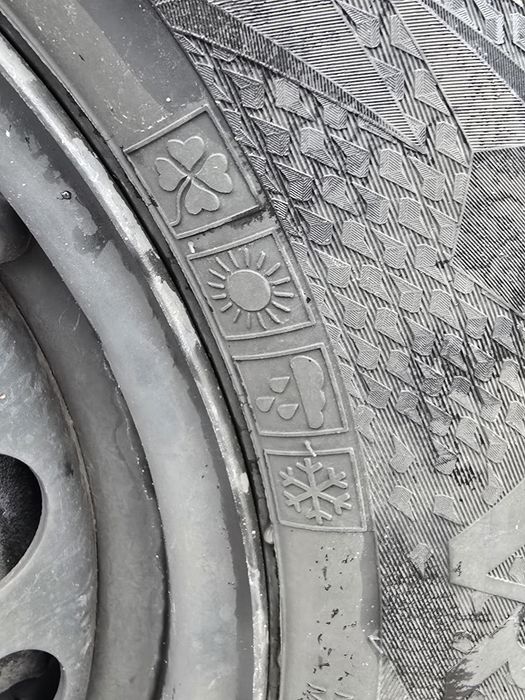 Felgi stalowe 15 opony zimowe letnie  całoroczne wielosezonowe vredest