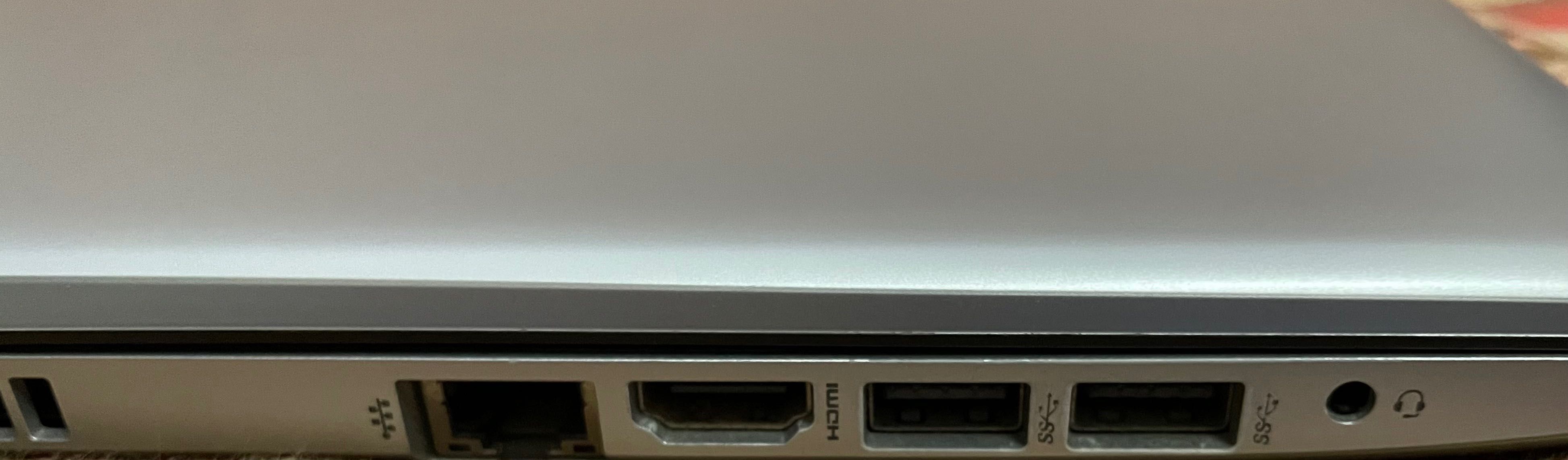 Computador portátil HP com disco novo ssd plus de cor cinza com hdmi