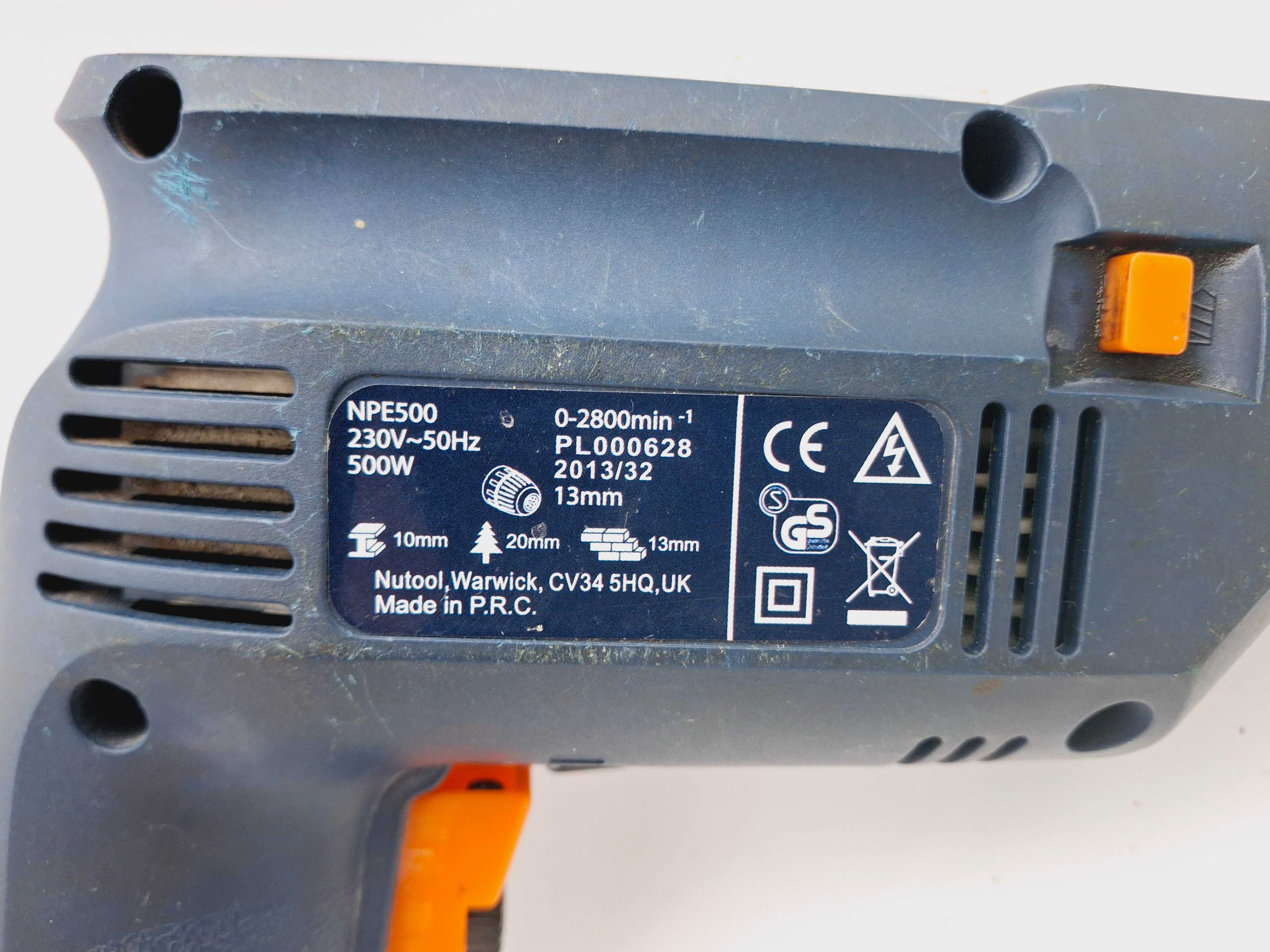 Wiertarka NuPower Evolution NPE500 500W OKAZJA!
