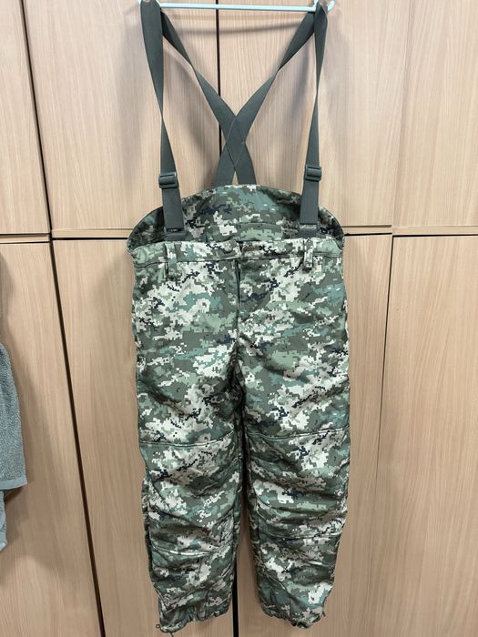 Штани зимові піксель