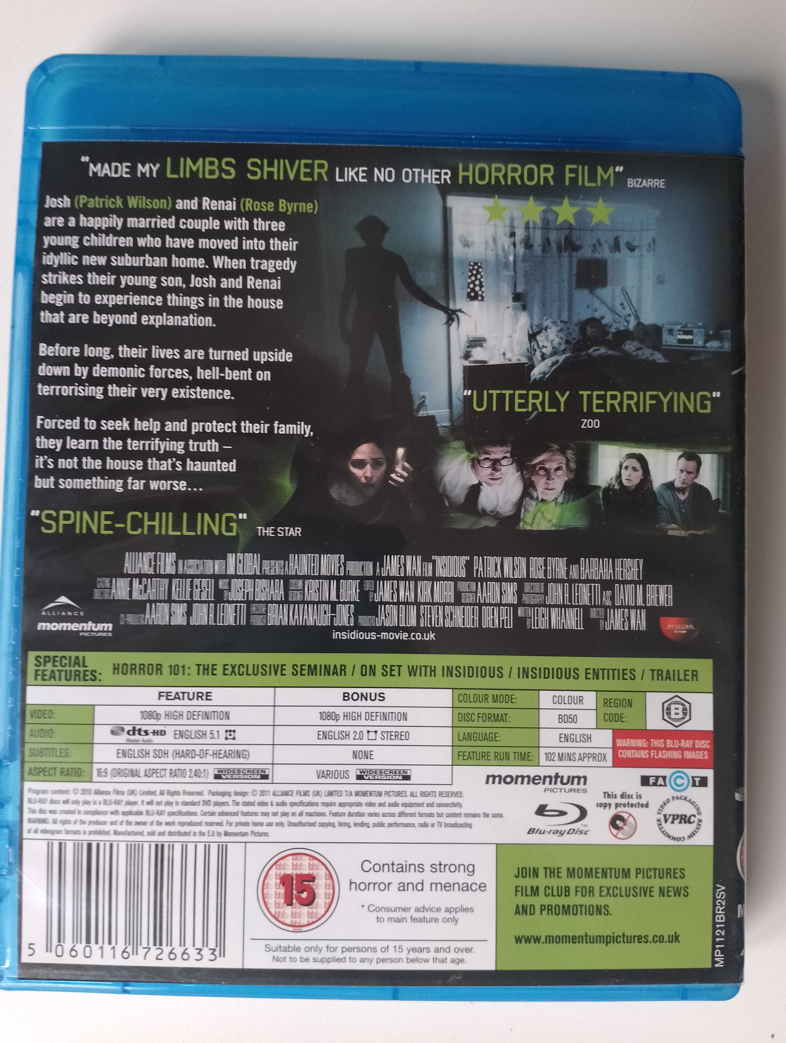 Film Naznaczony płyta Blu-ray