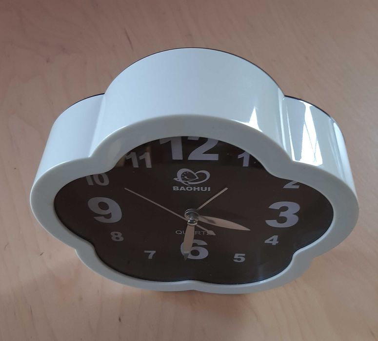 Relógio de Parede ou Mesa Despertador 15x4cm