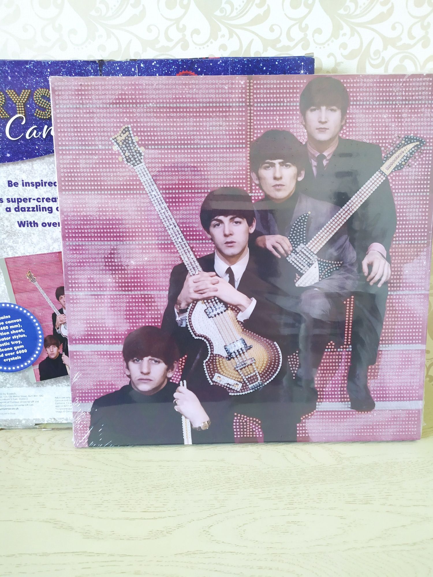 Алмазна мозаїка, картина кристали Кришталеве полотно Icon The Beatles