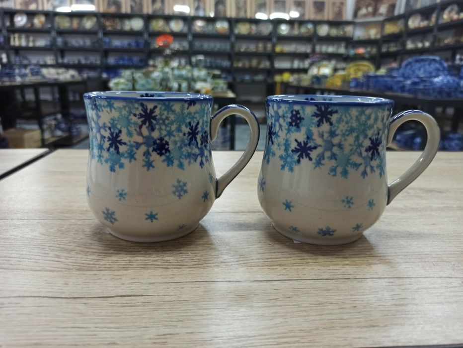 Zestaw 2 kubków 350ml Ceramika Bolesławiec