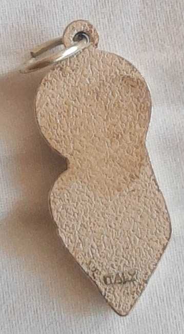 Medalik - Madonna Maryja z dzieciątkiem - stan bdb