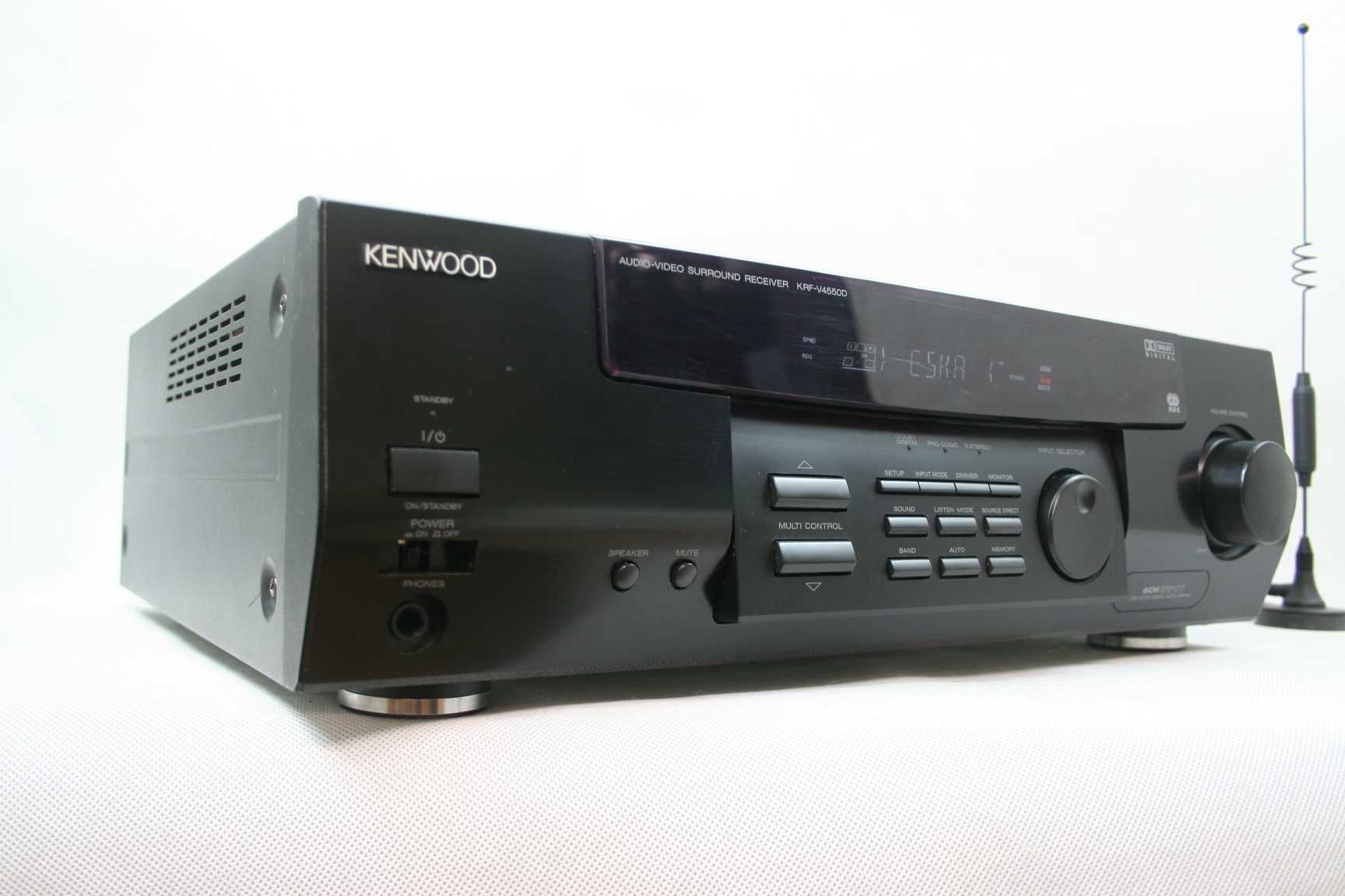 Amplituner KENWOOD KRF-V4550D |5x80W|RDS|Prologic|