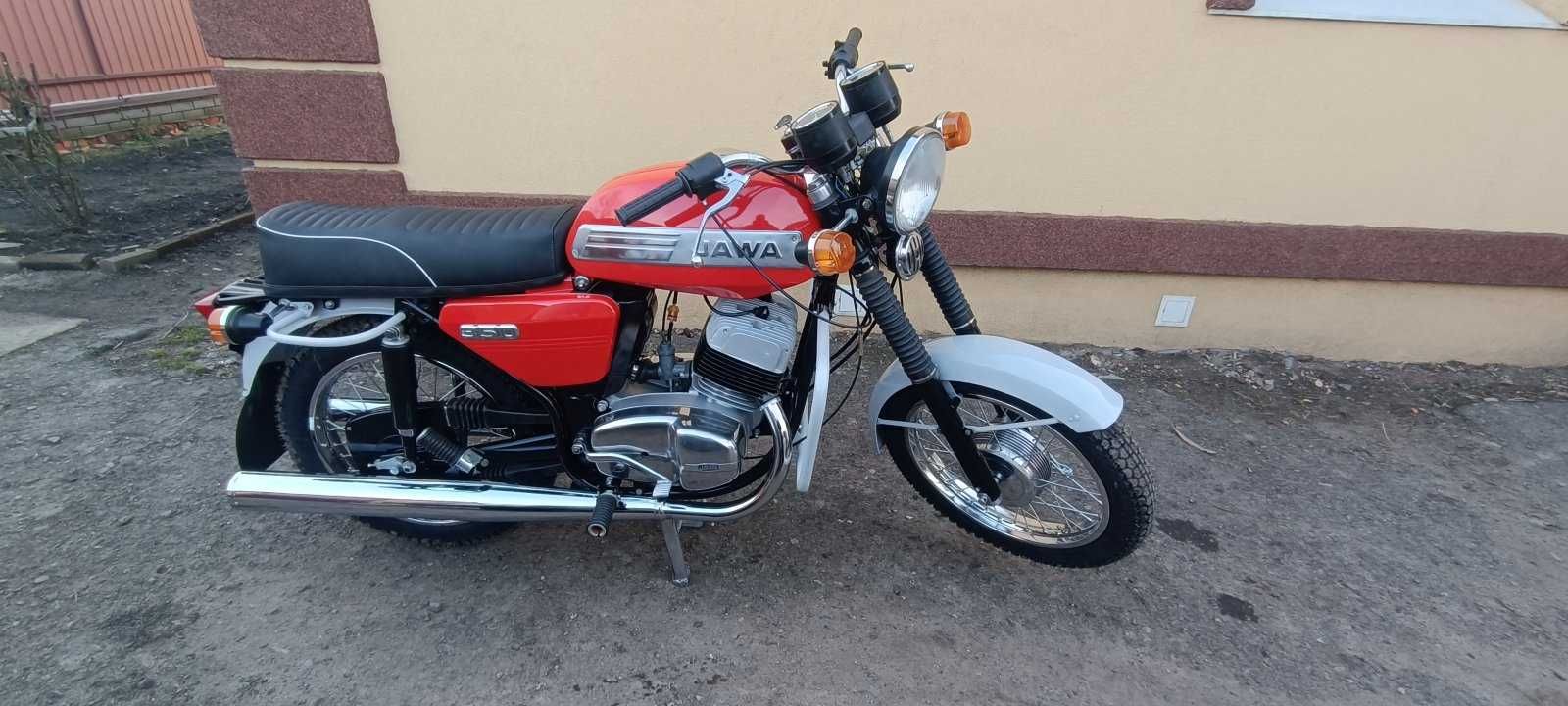 Ява Jawa 350 634 серокрылка новые документы полная реставрация