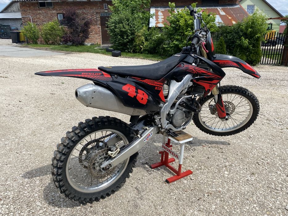 Honda crf 250 wtrysk, po remoncie