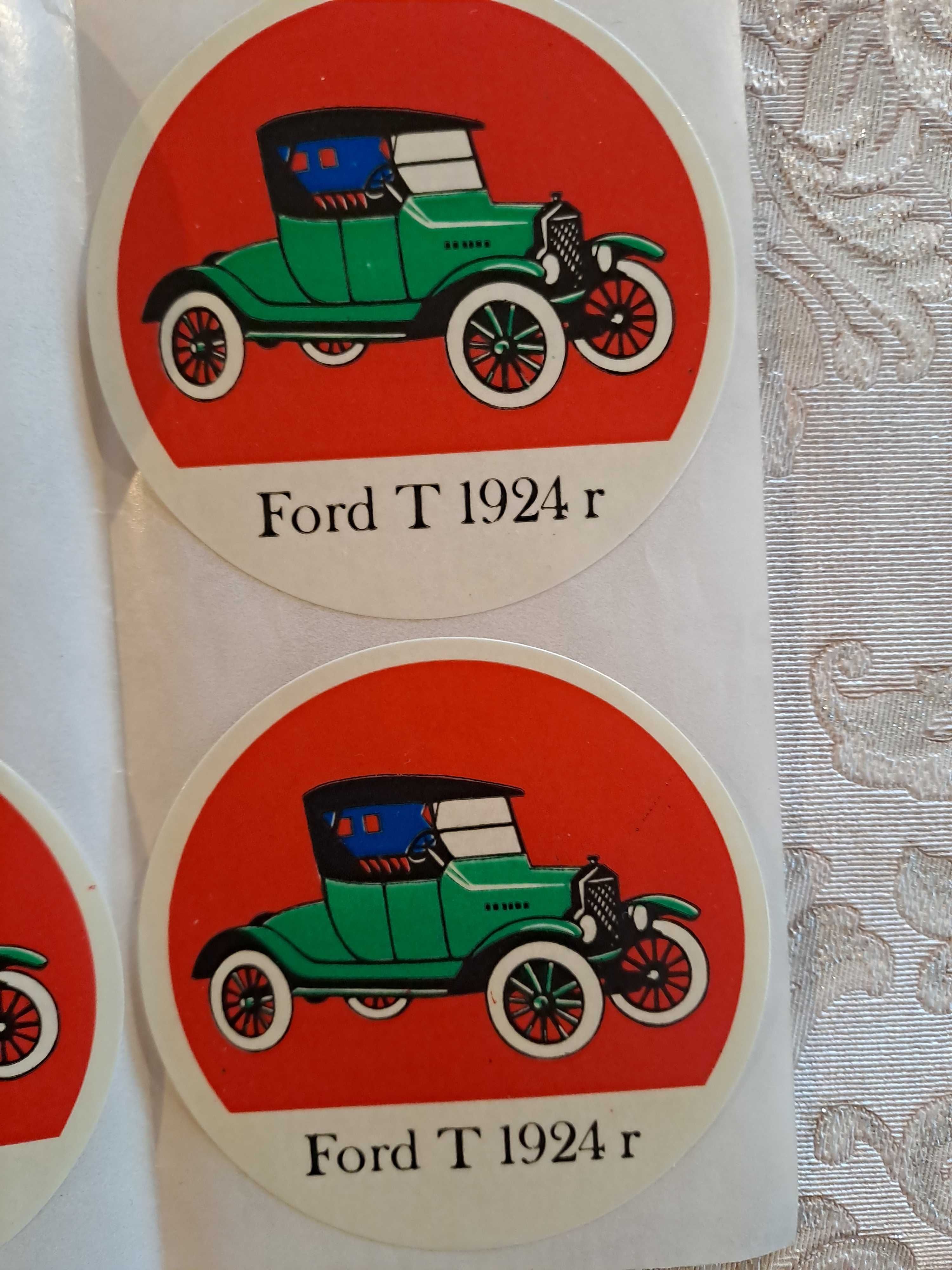 Stare naklejki - Ford i Rolls-Royce