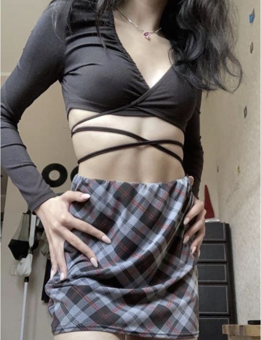 Топ чорний Shein