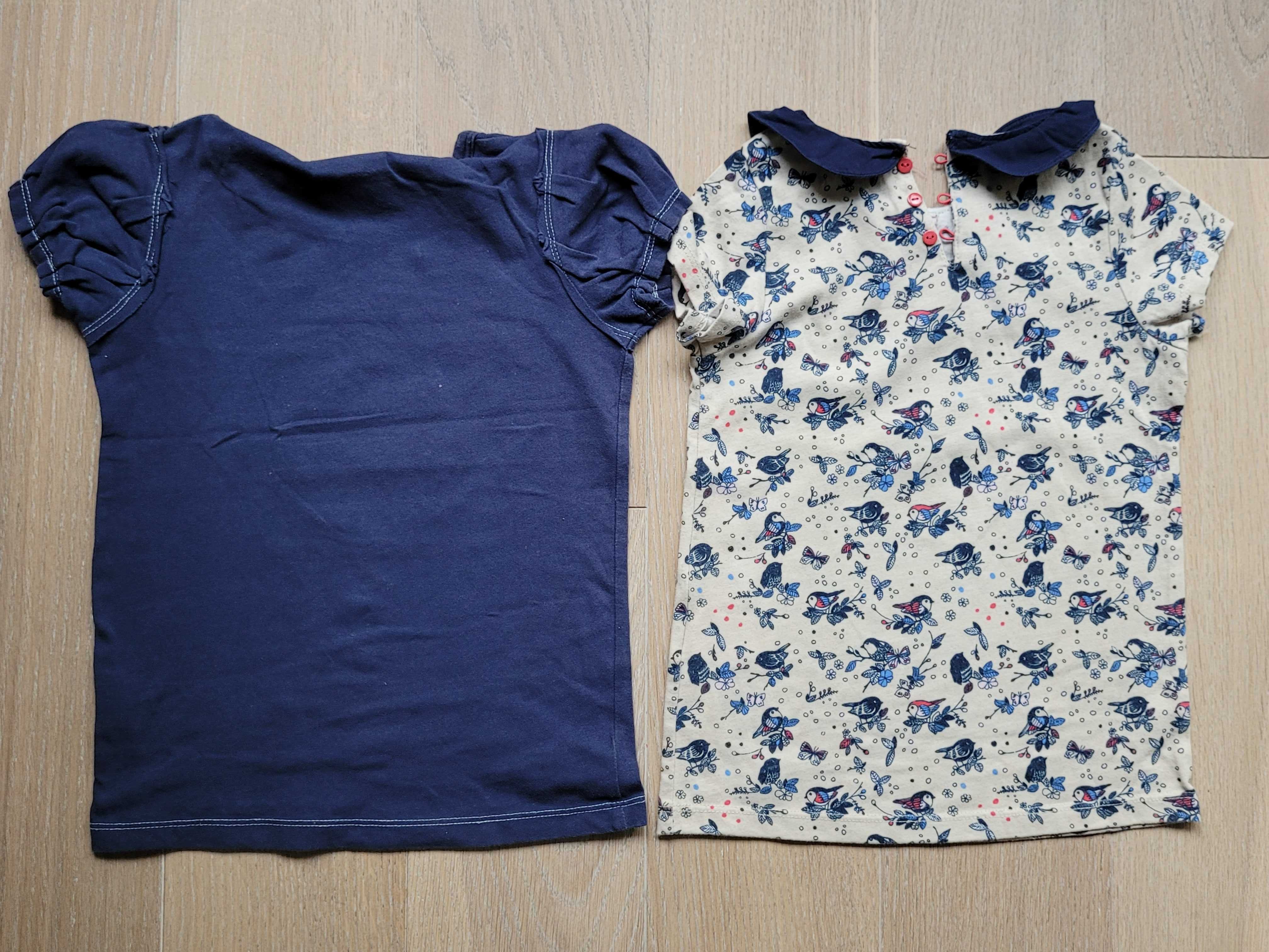 Dwie koszulki H&M i KappAhl * 110/116