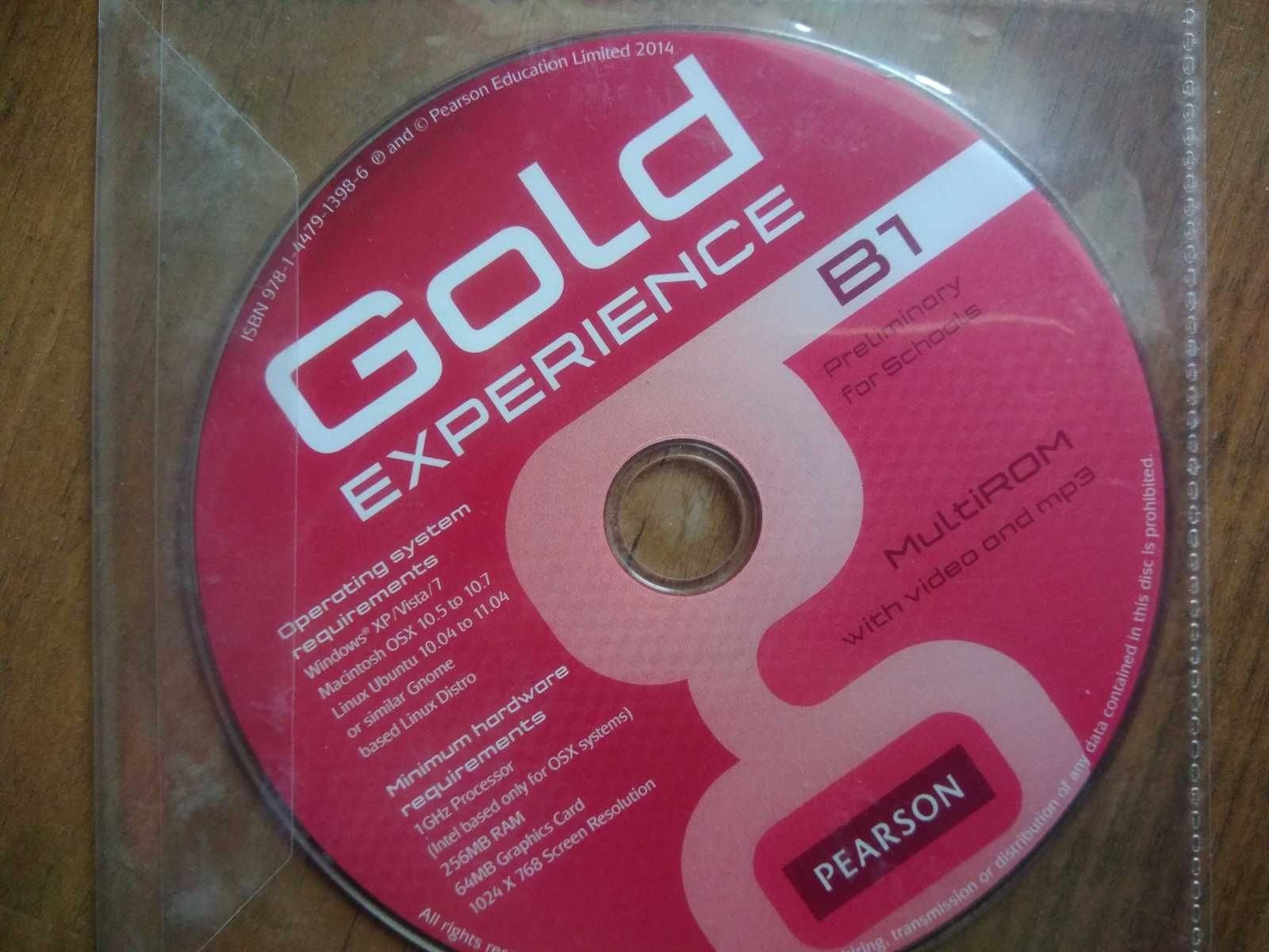 angielski B1 - Gold Experience - Student's Book/ Podręcznik + CD/DVD
