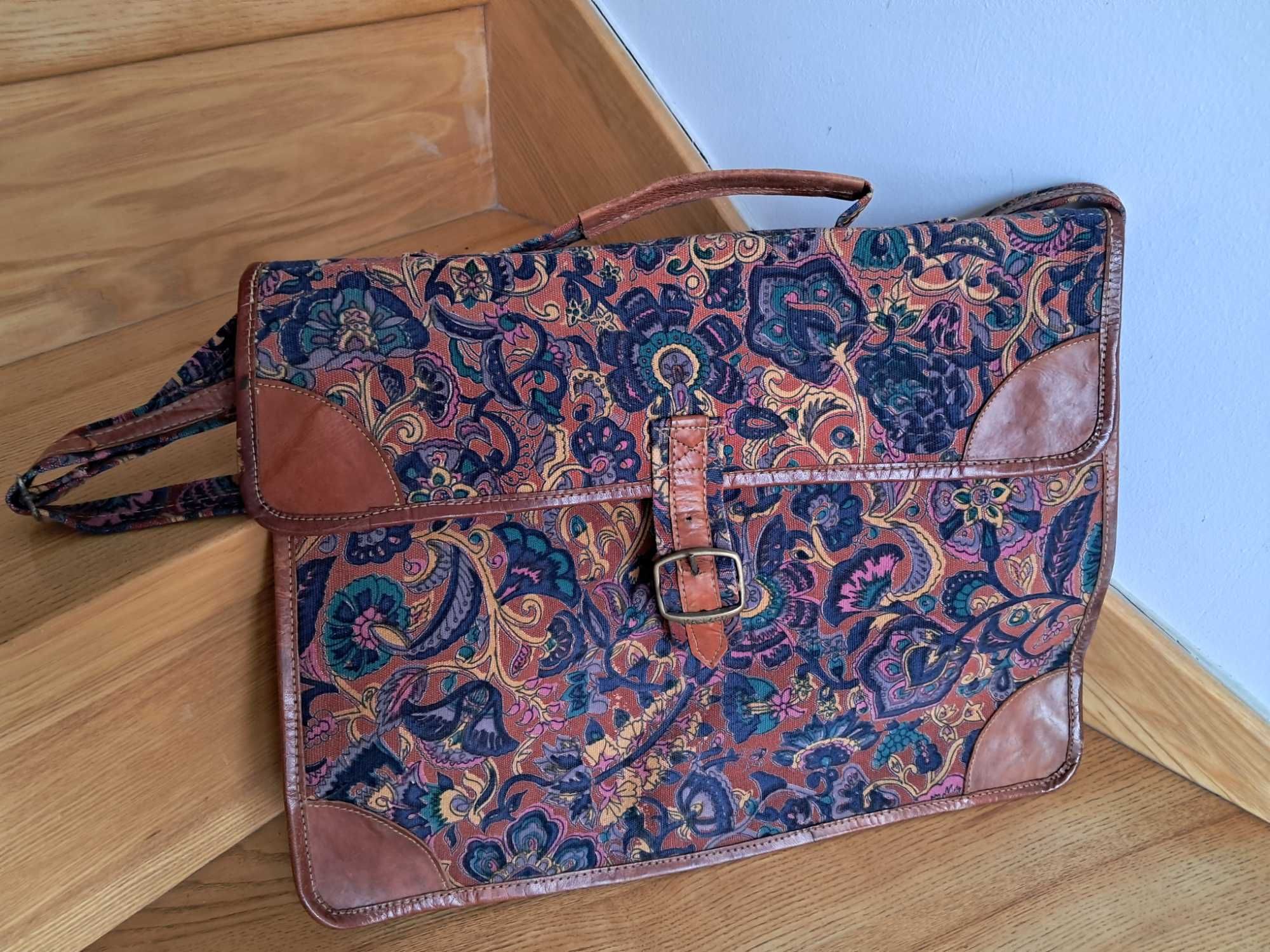 Torba retro na laptopa 15'6 cala
