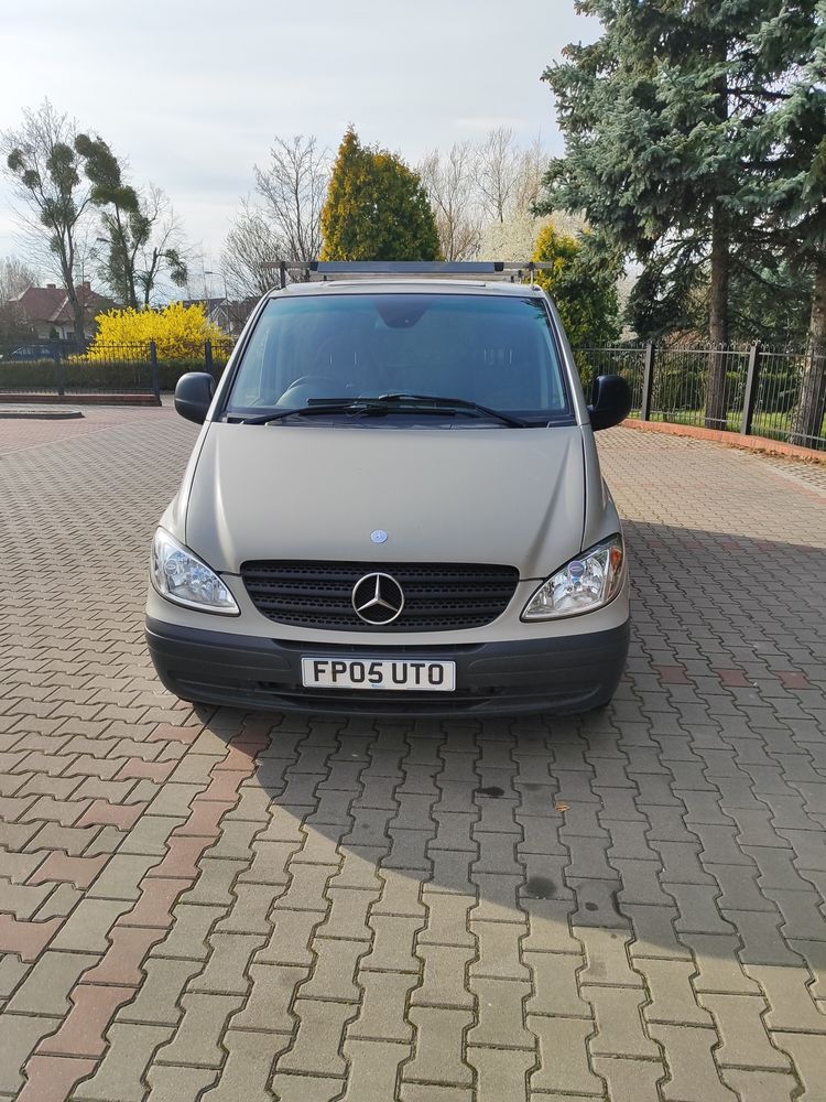 Anglik Mercedes Vito 115  2.2 CDI 150 KM Long Navigacja, Klimatyzacja