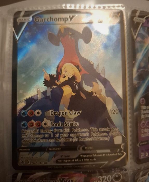 karta Pokémon Garchomp V - TG23/TG30