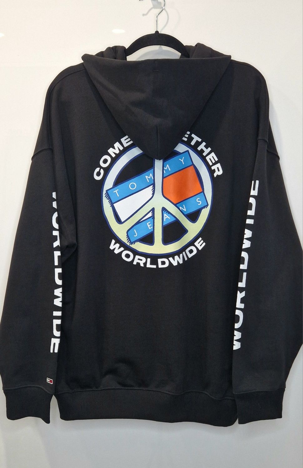 Bluza Tommy Jeans TOGETHER WORLD PEACE unisex
