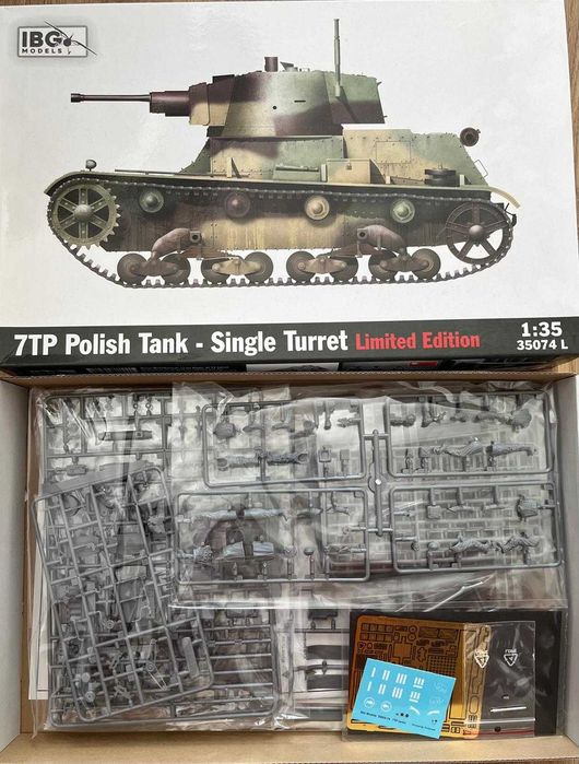 IBG 35074L - 7TP - LIMITOWANA EDYCJA - 1/35 model plastikowy czołg