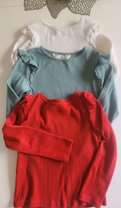 11 szt.roz.116 nowe tez kurtka kamizelka Zara Next H&M
