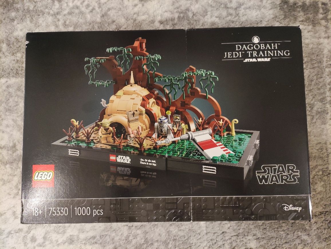 LEGO 75330 Star Wars - Diorama: Szkolenie Jedi na Dagobah