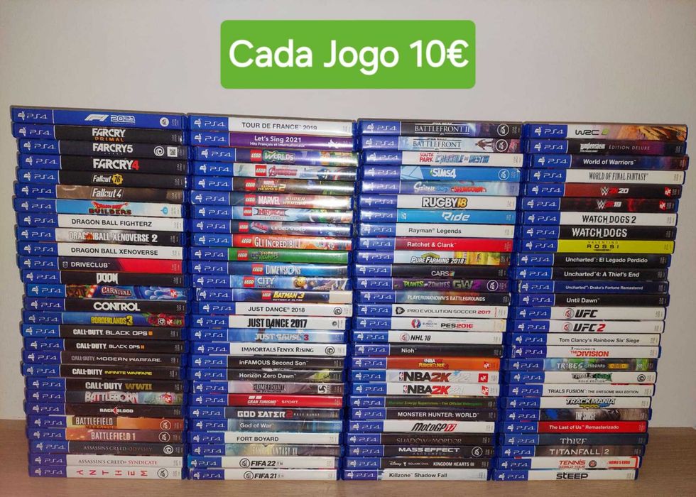Jogos Ps4 Originais ( Cada 10€ )