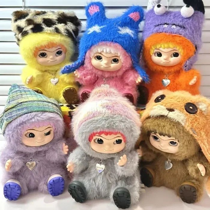 Мягкая игрушка  Вакуку 1 серія хасіпупу, лабубу  Кока-Кола стич