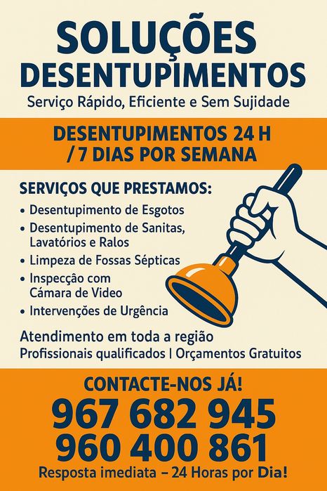 Desentupimentos rápidos