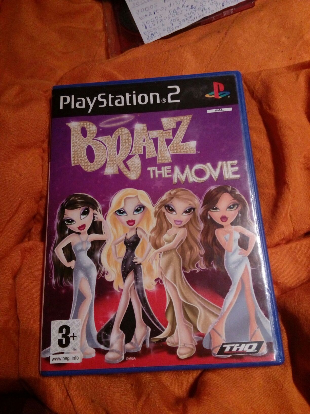 Jogo Bratz The Movie para a PS2