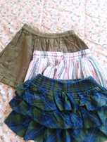 3 saias 4-5 anos