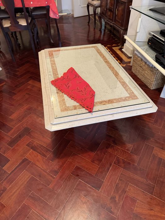 Mesa centro de sala mármore