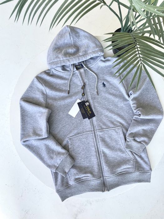 Чоловічий костюм поло ральф лаурен сірий/ спортивний костюм ральф