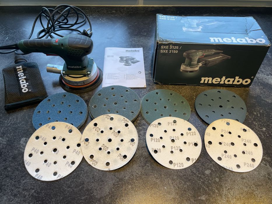 Szlifierka oscylacyjna mimośrodowa METABO SXE 3150