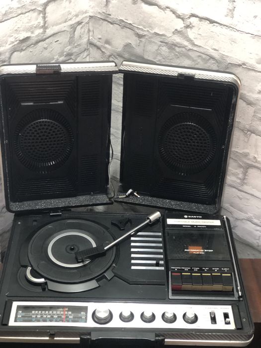 Sanyo магнітофон 3в1