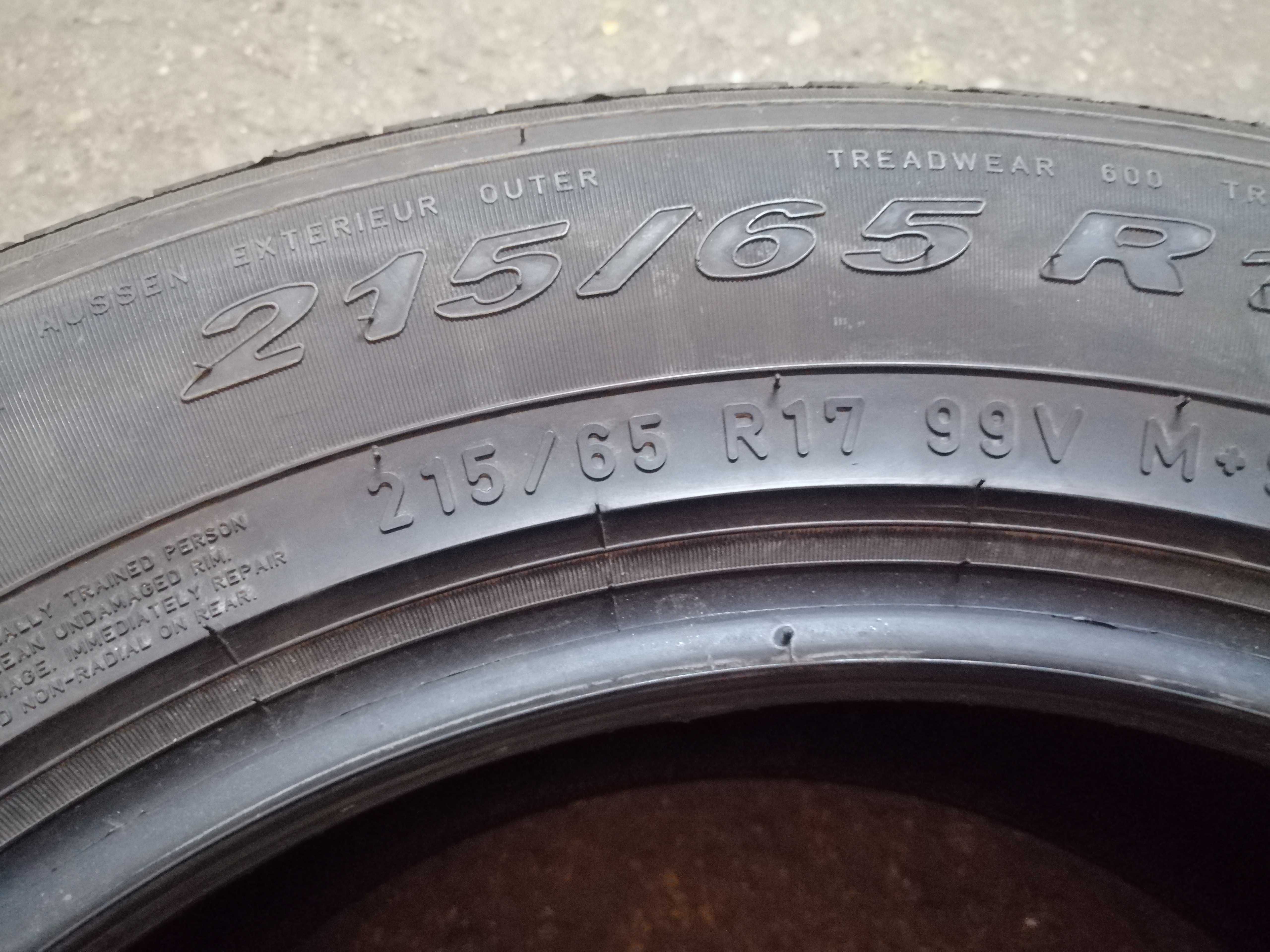 1 sztuka 215 /65 /17 całoroczna Pirelli