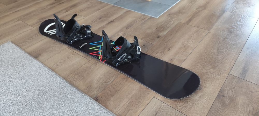 Deska snowboardowa Kurtz+wiązania BD